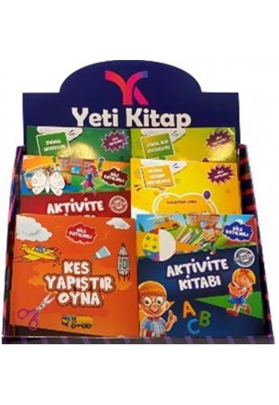 Yeti Etkinlik Kitapları Standı (120 Kitap - 10 Çeşit)