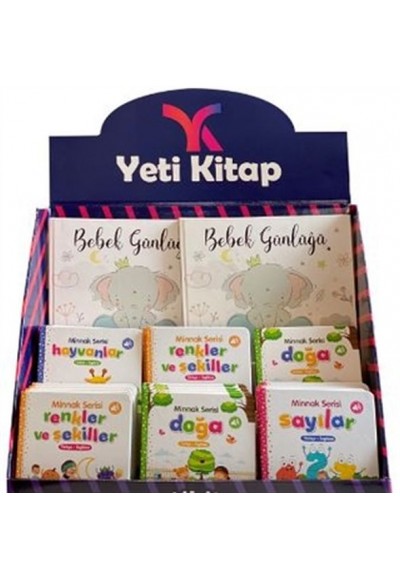 Yeti Bebek Kitapları Standı (45 Kitap - 5 Çeşit)