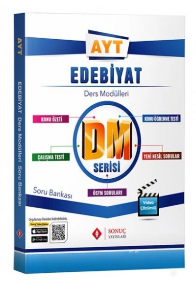 YKS AYT Edebiyat DM Ders Modülleri Soru Bankası