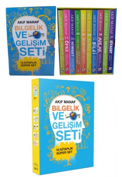 Akif Manaf Bilgelik ve Gelişim Seti - 10 Kitap