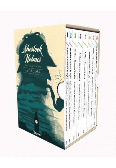 Sherlock Holmes Seti - 8 Kitap Takım