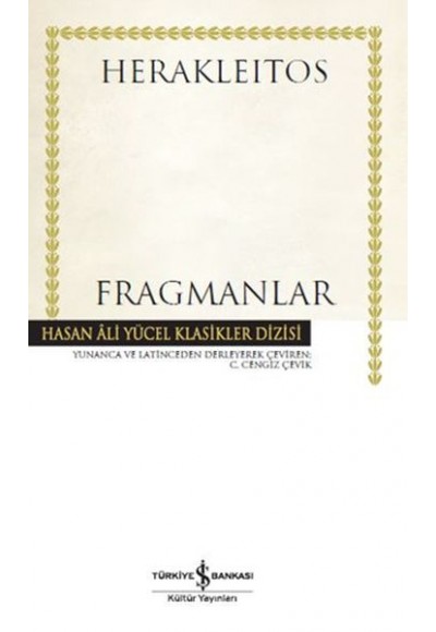 Fragmanlar - Hasan Ali Yücel Klasikler (Ciltli)