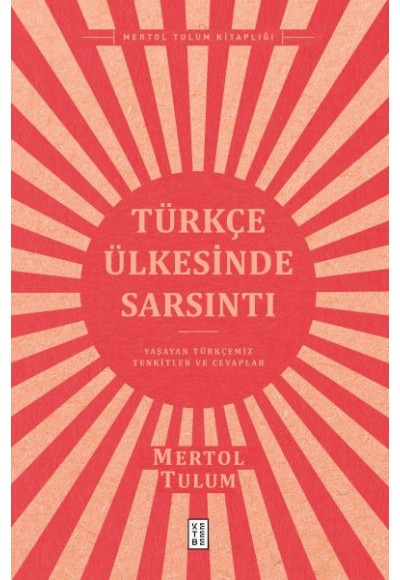 Türkçe Ülkesinde Sarsıntı