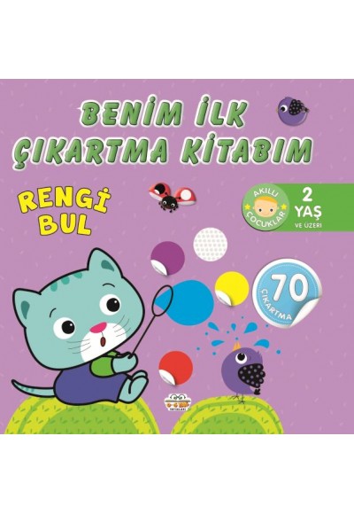 Benim İlk Çıkartma Kitabım Rengi Bul