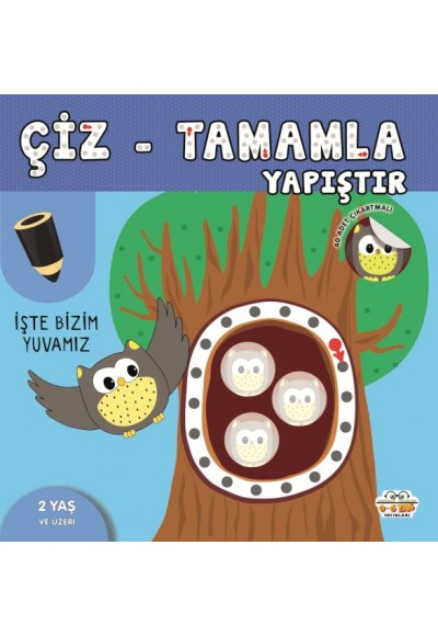 Çiz-Tamamla-Yapıştır İşte Bizim Yuvamız