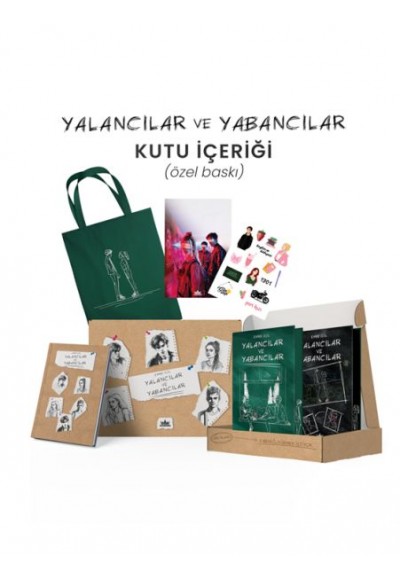 Yalancılar ve Yabancılar Serisi İki Kitaplık Hediyeli Set (Özel Baskı)