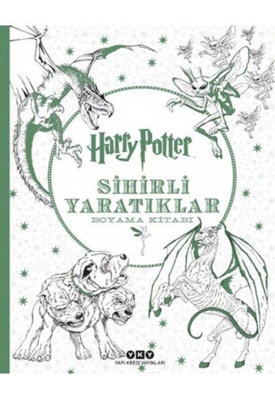 Harry Potter Sihirli Yaratıklar Boyama Kitabı