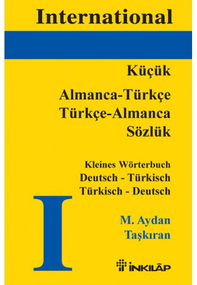 International Küçük Almanca -Türkçe Türkçe - Almanca Sözlük