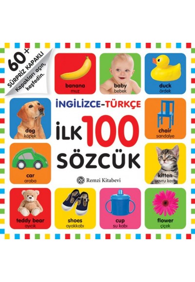 İngilizce-Türkçe İlk 100 Sözcük (Ciltli)