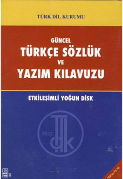 Türkçe Sözlük ve Yazım Kılavuzu (Cd-Rom)