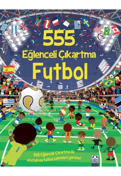 555 Eğlenceli Çıkartma Futbol