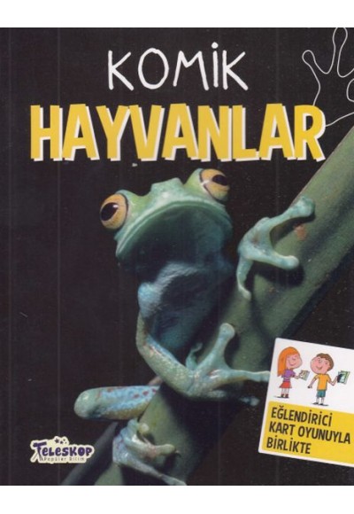 Komik Hayvanlar - Eğlendirici Kart Oyunuyla Birlikte