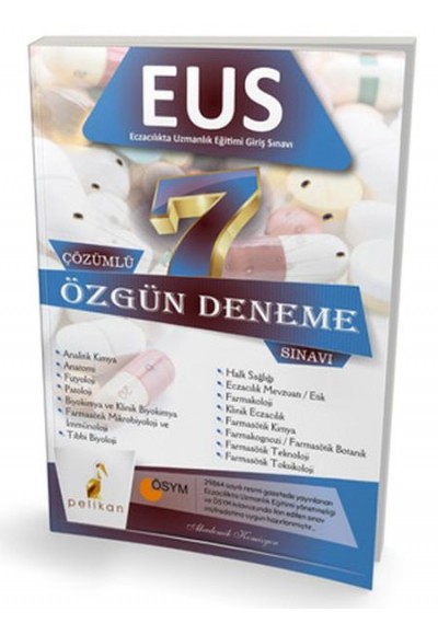 Pelikan EUS 7 Çözümlü Özgün Deneme Sınavı