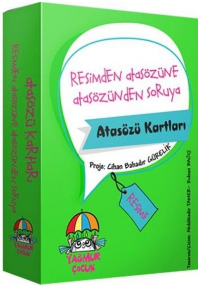 Resimden Atasözüne, Atasözünden Soruya - Atasözü Kartları 1