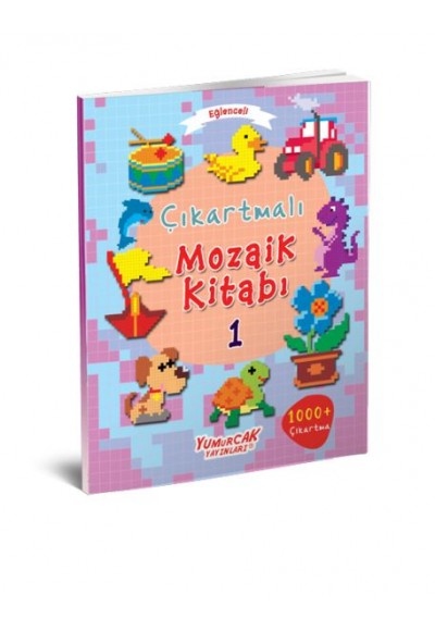 Eğlenceli Çıkartmalı Mozaik Kitabı Seti (4 Kitap Takım)