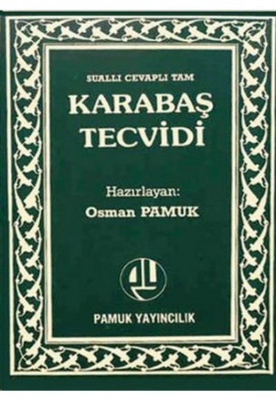 Karabaş Tecvidi (Tecvid-001/P9)