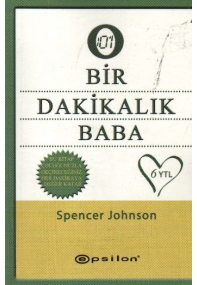 Bir Dakikalık Baba (Cep Boy)