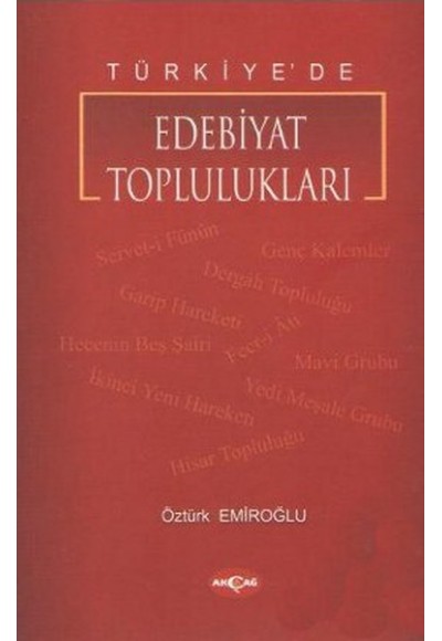 Türkiye'de Edebiyat Toplulukları