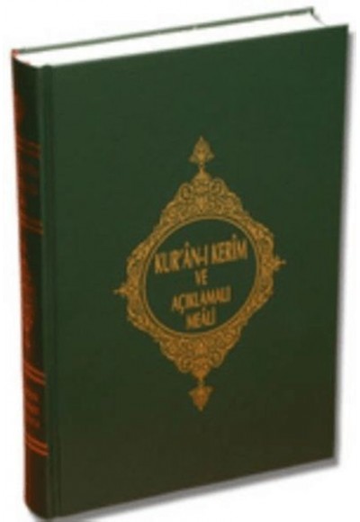 Kur'an-ı Kerim Ve Açıklamalı Meali (Orta Boy) Ciltli