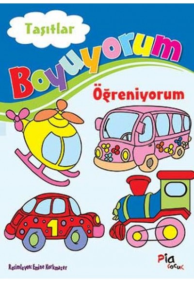 Taşıtlar - Boyuyorum Öğreniyorum