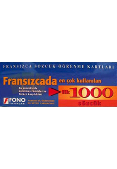 Fransızcada En Çok Kullanılan İlk 1000 Sözcük