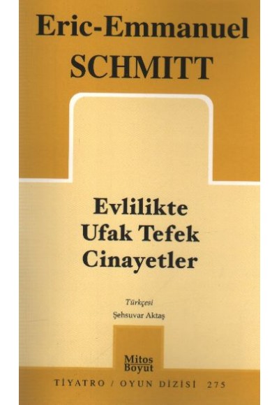 Evlilikte Ufak Tefek Cinayetler