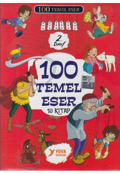 100 Temel Eser 2. Sınıflar İçin 10 Kitap Set