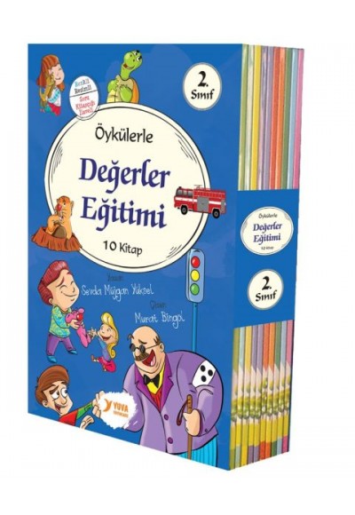 Öykülerle Değerler Eğitimi 2. Sınıflar İçin 10 Kitap Set