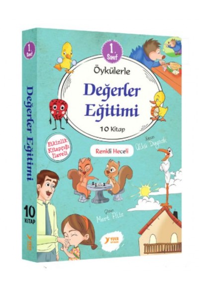 Öykülerle Değerler Eğitimi 1. Sınıflar İçin 10 Kitap Set