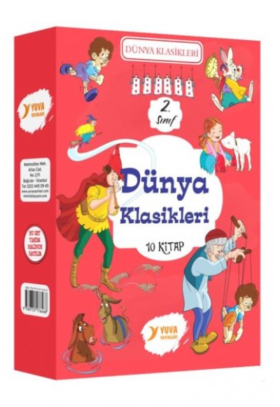 2. Sınıf Dünya Klasikleri - 10 Kitap Takım