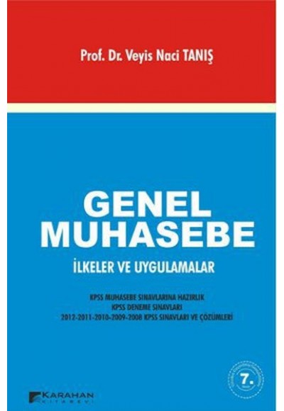 Genel Muhasebe İlkeler ve Uygulamalar