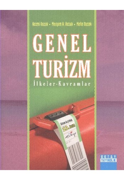 Genel Turizm İlkeler - Kavramlar