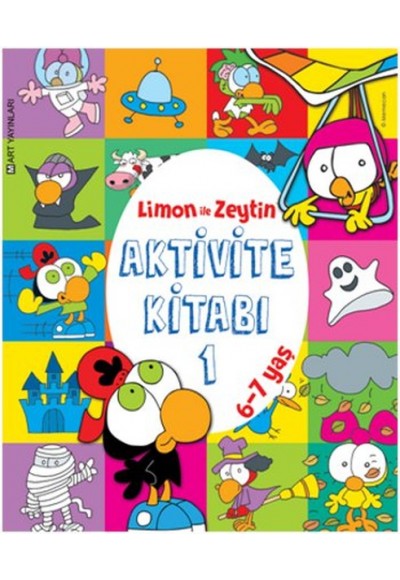 Limon ile Zeytin Aktivite Kitabı 1 (5-6 Yaş)