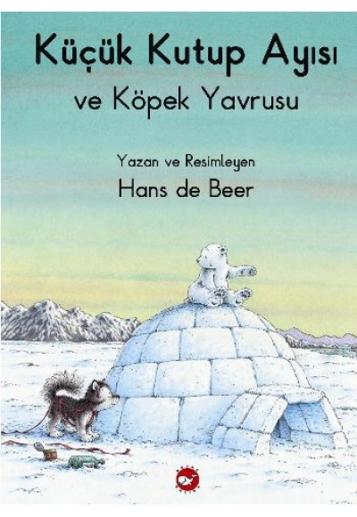 Küçük Kutup Ayısı Ve Köpek  Yavrusu (Düz Yazılı)