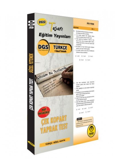 Tasarı DGS Yetenek Yaprak Test