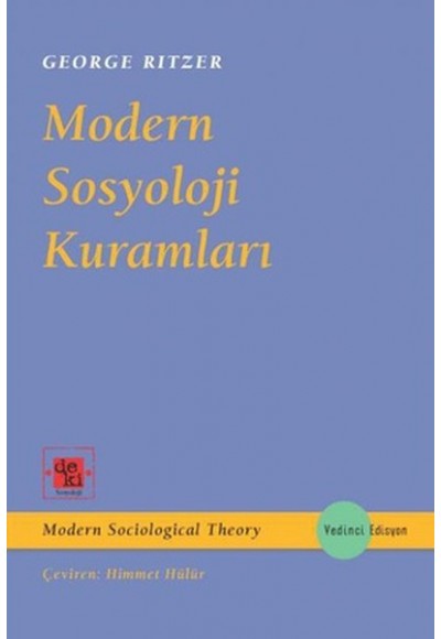 Modern Sosyoloji Kuramları