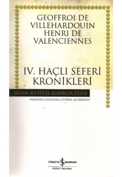 IV. Haçlı Seferi Kronikleri - (Karton Kapak)