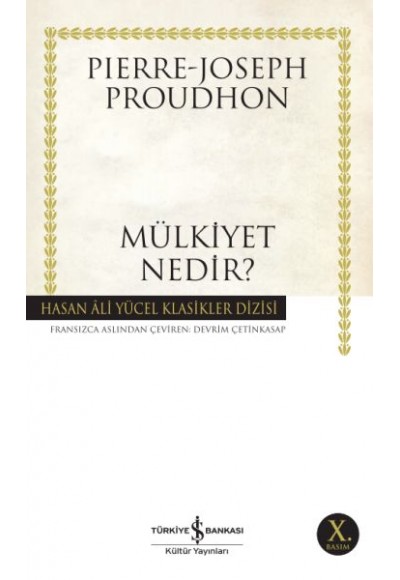 Mülkiyet Nedir - Hasan Ali Yücel Klasikleri