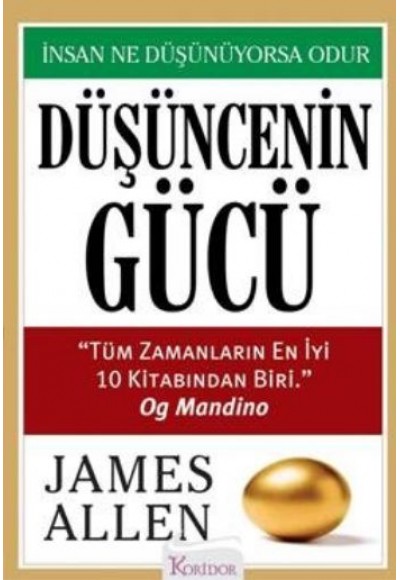 Düşüncenin Gücü  İnsan ne Düşünüyorsa Odur