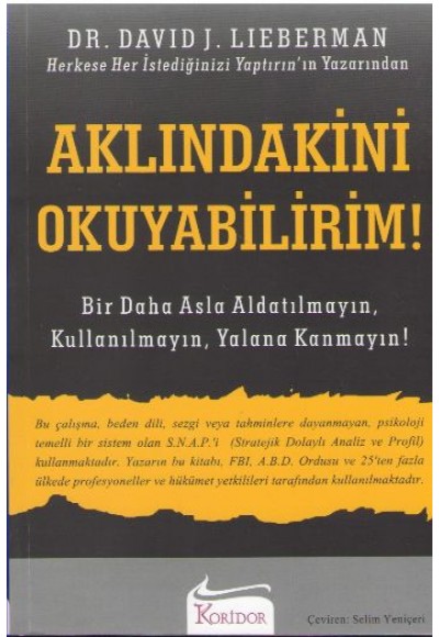 Aklındakini Okuyabilirim!