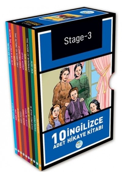 Stage 3 - İngilizce Hikaye Seti 10 Kitap